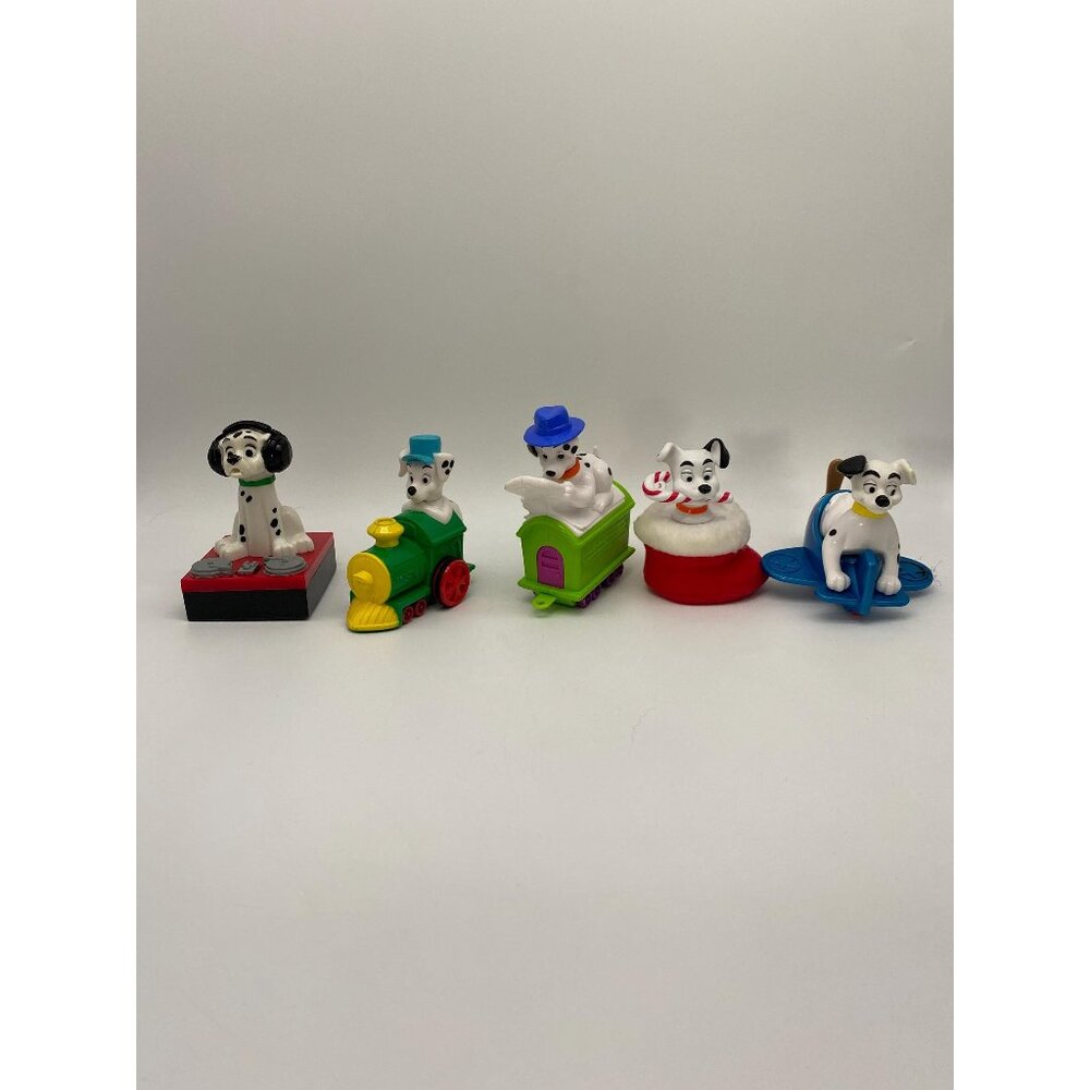 Disney 101/102 Dalmatians McDonald's Happy Meal Collectible Toy Figurine Set